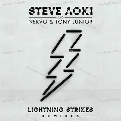 Lightning Strikes  Remixes  - Steve Aoki cover album