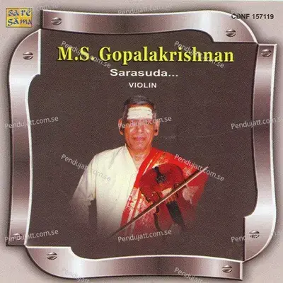 M  S  Gopalakrishnan - Violin - M. S. Gopalakrishnan cover album