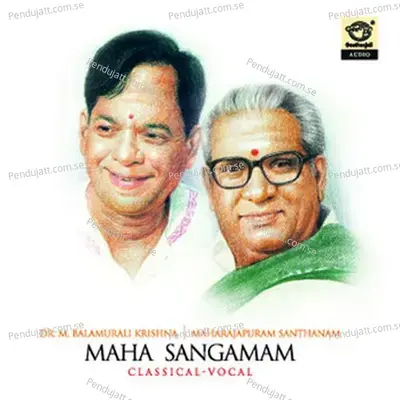 Maha Sangamam - Dr.M.Balamurali Krishna cover album