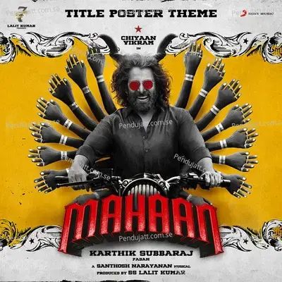 Mahaan Title Poster Theme - Santhosh Narayanan album cover 