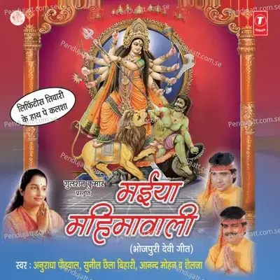 Bhail Sher Pe Sawaar - Anuradha Paudwal album cover 