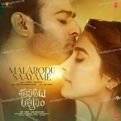 Malarodu Saayame - Sooraj Santhosh album cover 