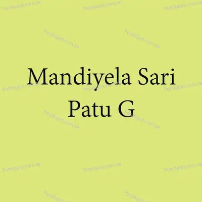 Mandiyela Sari Patu G - Parmesh Mali album cover 