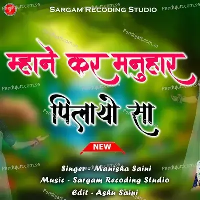 Mane Kar Manwar Pilayo Sa - Manisha Saini album cover 