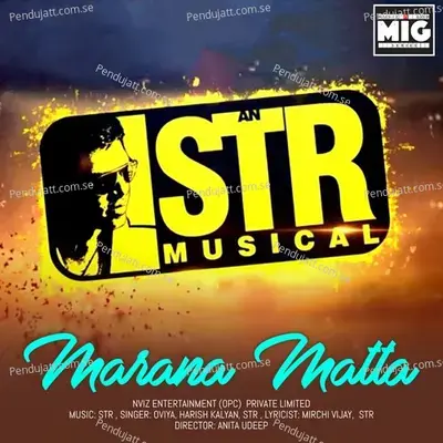 Marana Matta - Silambarasan TR album cover 