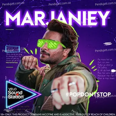 Marjaniey - Asim Azhar album cover 