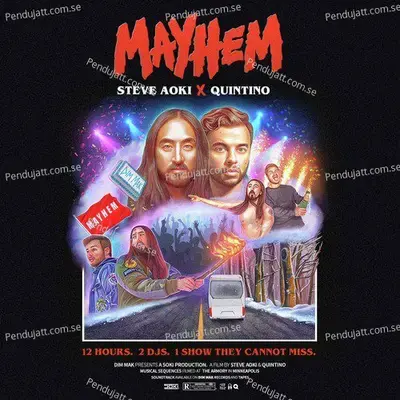 Mayhem - Steve Aoki album cover 