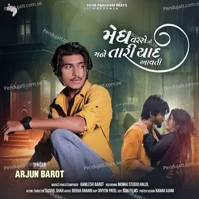 Megh Varse Ne Mane Tari Yaad Aavti - Kamlesh Barot album cover 