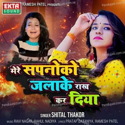 Mere Sapnoko Jalake Rakh Kar Diya - Shital Thakor album cover 