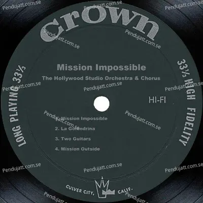 Mission Impossible - The Hollywood Studio Orchestra album cover 