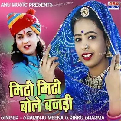 Mithi Mithi Bole Bandi - Shambhu Meena album cover 