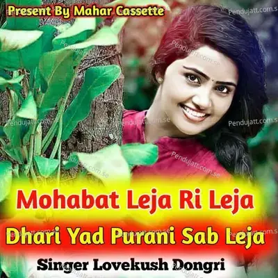 Mohabat Leja Ri Leja Dhari Yad Purani Sab Leja - Lovekush Dungri album cover 