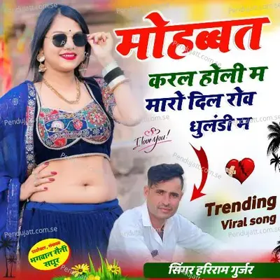 Mohabbat Kar L Holi M Maro Dill Rov Dhulandi M - Hariram Gurjar album cover 