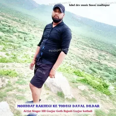 Mohbbat Rakhegi Ke Todegi Daval Dildar - Singer HR Gurjar Goth album cover 