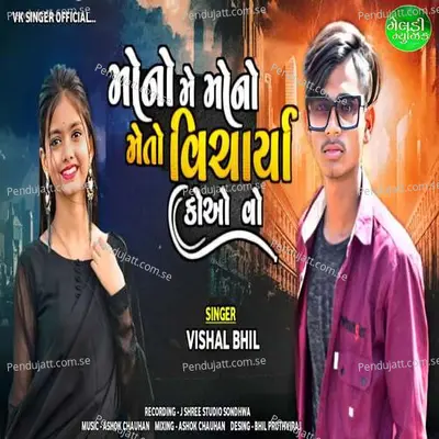 Mono Me Mono Meto Vicharya Koao Vo - Vishal Bhil album cover 