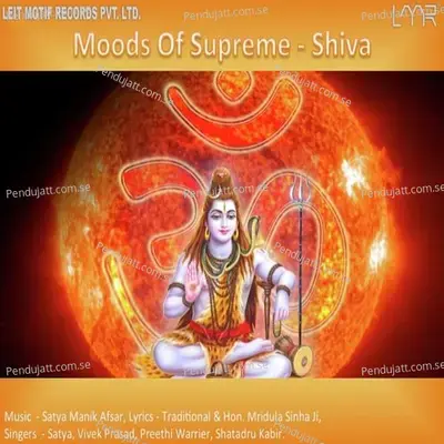 Moods Of Supreme -Shiva - Vivek Prasad album cover 