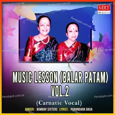 Music Lesson  Balar Patam    Vol  2 - Bombay Sisters cover album