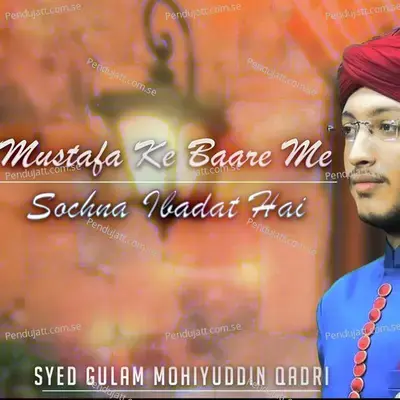 Mustafa Ke Baare Mein Sochna Ibadat Hai - Syed Gulam Mohiyuddin Qadri album cover 