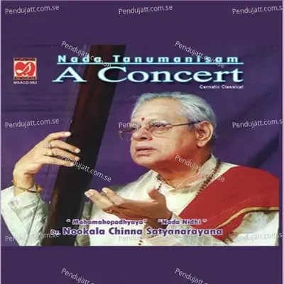 Nada Tanumanisam - A Concert - Nookala Chinna Satyanarayana - Dr. Nookala Chinna Satyanarayana cover album