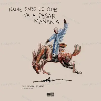 Nadie Sabe - Bad Bunny album cover 