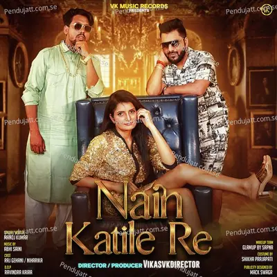 Nain Katile Re - Manoj Kumar album cover 