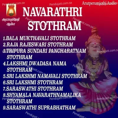 Navarathri Stothrams - Bhavadhaarini Anantaraman cover album