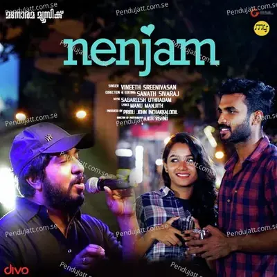 Nenjam - Vineeth Sreenivasan album cover 