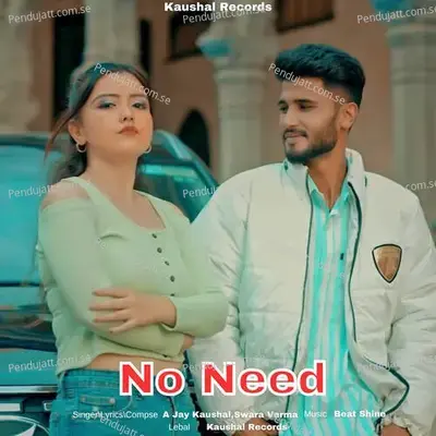 No Need - A Jay Kaushal album cover 