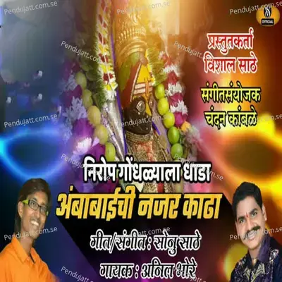 Nirop Gondhlyala Dhada Ambabaichi Najar Kadha - Anil Bhore album cover 