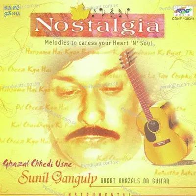 Nostalgia- Sunil Ganguly- Great Ghazalon Elec. Guit - Various Artists cover album