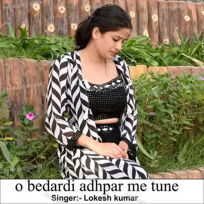 O Bedardi Adhpar Me Tune - Lokesh Kumar album cover 