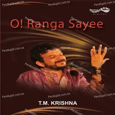 Maravadiyai - T.M. Krishna album cover 