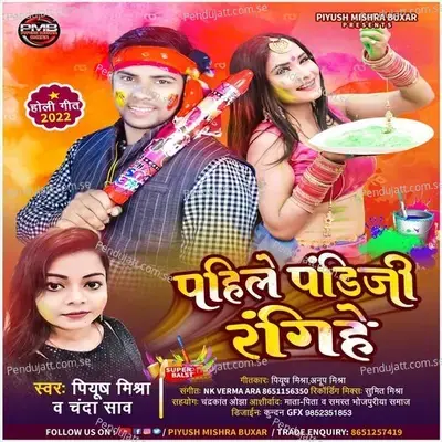 Pahile Pandi Ji Rangihe - Piyush Mishra album cover 
