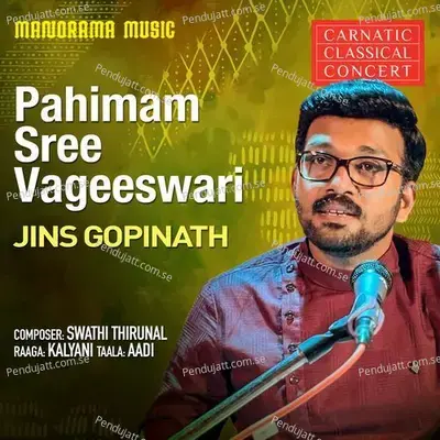 Pahimam Sree  Vageeswari - Jins Gopinath album cover 