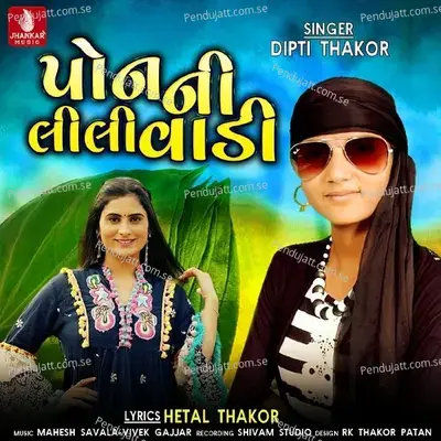 Pan Ni Lili Vadi - Dipti Thakor album cover 