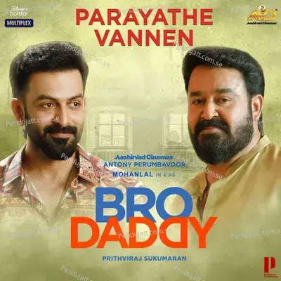 Parayathe Vannen - Deepak Dev album cover 