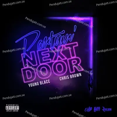 Partyin  039  Next Door - Young Blacc cover album