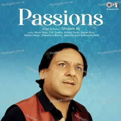 Hui Hai Shaam Toh Aankhon Mein Bas Gaya Tu - Ghulam Ali album cover 