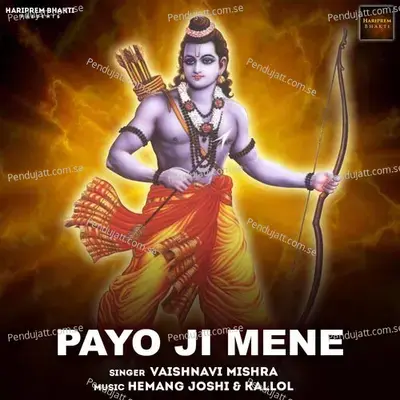 Payo Ji Mene - Vaishnavi Mishra album cover 