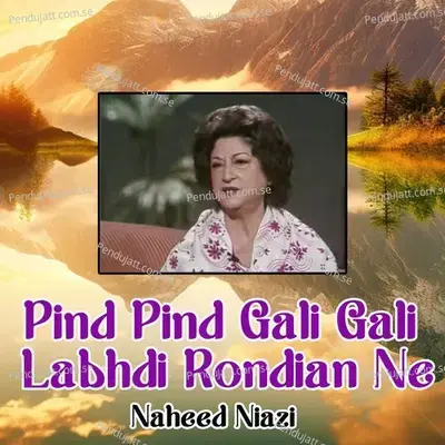 Pind Pind Gali Gali Labhdi Rondian Ne - Naheed Niazi album cover 