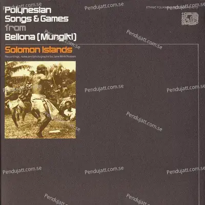 Polynesian Songs And Games From Bellona (Mungiki), Solomon Islands - Various Artists cover album