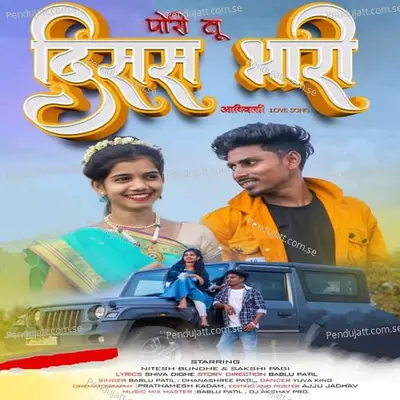 Pori Tu Disas Bhari - bablu patil album cover 