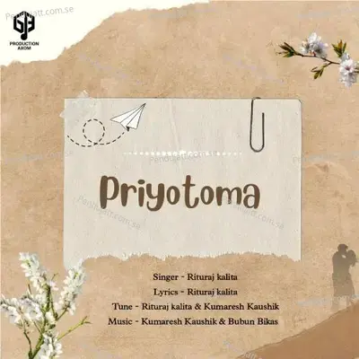 Priyotoma - Rituraj kalita album cover 