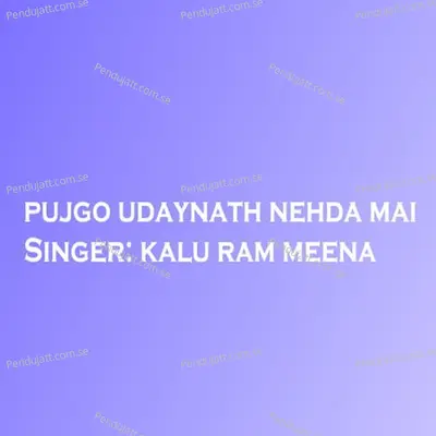 Pujgo Udaynath Nehda Mai - Kalu Ram Meena album cover 