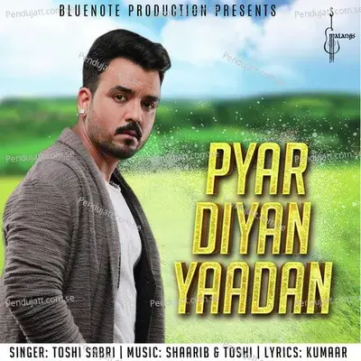 Pyar Diyan Yaadan - Toshi Sabri album cover 