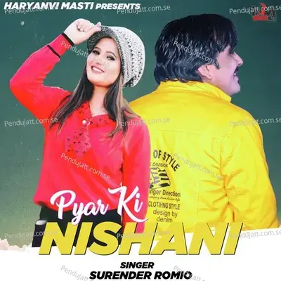 Pyar Ki Nishani - Surender Romio album cover 