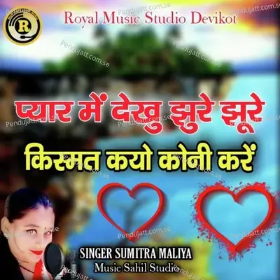 Pyar Me Dekhu Jhure Jhure Kismat Kayo Koni Kare - Sumitra Maliya album cover 