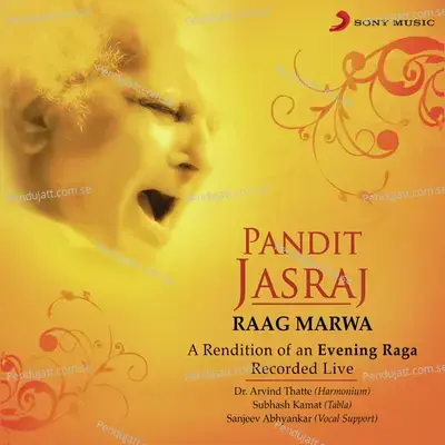 Raag Marwa - Pandit Jasraj album cover 