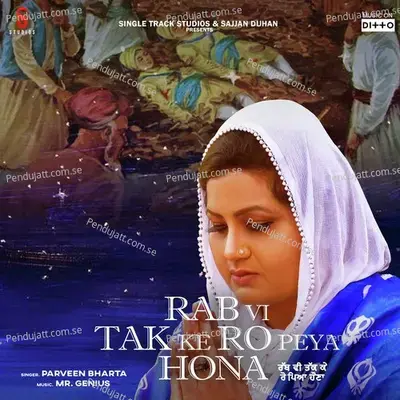 Rab Vi Tak Ke Ro Peya Hona - Parveen Bharta album cover 