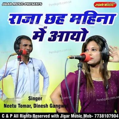 Raja Chhah Mahina Main Aayo - Neetu Tomar Dinesh Gangwal album cover 